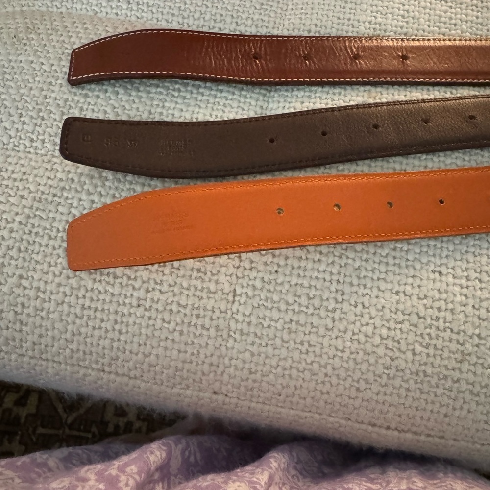 Hermes belts (3)